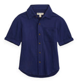 Appaman Boys Beach Shirt ~ Navy Blue