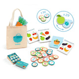 Djeco Lea & Milo Little Market Play Set