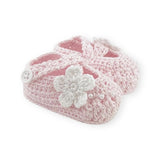 Jefferies Socks Delicate Flower Crochet Bootie