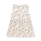 Petit Bateaus Sleeveless Dots Dress ~ White Multi