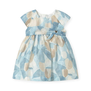 Mayoral Baby Girl Printed Dress ~ Sky Floral
