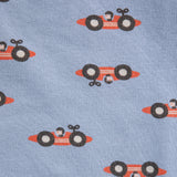Bobo Choses Baby Race Car Print Sweatshirt & Joggers Set ~ Light Blue