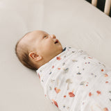 Little Unicorn Cotton Muslin Swaddle ~ Mushrooms
