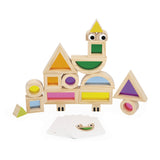 Janod Translucent Sensory Stacking Blocks