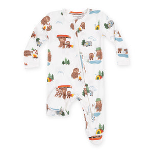Angel Dear 2 Way Zipper Footie ~ Bigfoot Camping
