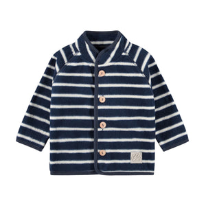 Molo Baby Uli Fleece Jacket ~ Infinity Stripe