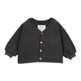 Play Up Baby Jersey Knit Cardigan ~ Charcoal