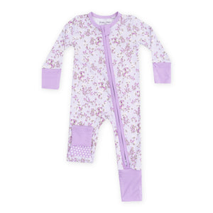 Angel Dear 2 Way Zipper Convertible Romper ~ Sweet Dream Florals