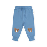 Huxbaby Furry Hux Sweatshirt & Hux Track Pants Set ~ Bright Blue