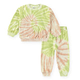 Molo Baby Dear Sweatshirt & Simeon Sweatpants Set ~ Tie Dye Play