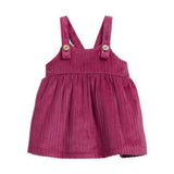 Play Up Baby Heart Print l/s T-Shirt & Corduroy Dress Set ~ Rose/Beetroot