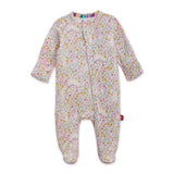 Magnetic Me Modal Ruffle Footie ~ Bunny Blossom