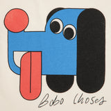 Bobo Choses Baby Have Fun Striped Velour Zip Hoodie, Doggy Mate l/s Tee & Joggers Set ~ Red/Blue Multi