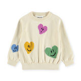 Molo Baby Gilby Knit Sweater & Solana Knit Pants Set ~ Heart Vibes