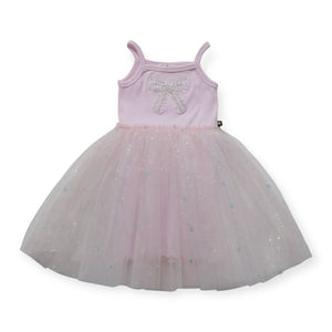 Petite Hailey Baby Isabel Bow Tutu Dress ~ Pink