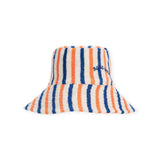 Bobo Choses Baby Terry Bucket Hat ~ Blue Stripes