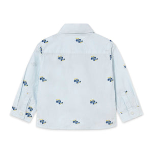 Mayoral Baby Boy l/s Button Down Shirt ~ Cars