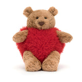 Jellycat Bartholomew Bear Heartthrob