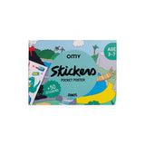 Omy Dino Pocket-Sized Sticker Poster