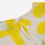 Bobo Choses Puff Sleeve Woven Dress ~ Carnival