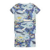 Molo Lou s/s Pajama Set ~ Pixel Sea