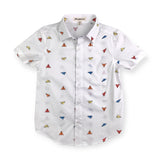 Appaman Boys Day Party Shirt ~ Paper Planes