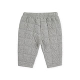 Bobo Choses Baby Choo Choo Sweatshirt & Quilted Joggers Set ~ Red/Light Heather Grey