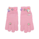 Bari Lynn Fun Charm Gloves ~ Pink