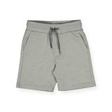 Mayoral Boys Basic Fleece Sweatshorts ~ Heather Grey