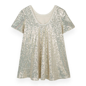 Billieblush Sequin Dress ~ Gold