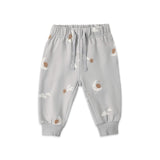Quincy Mae Relaxed Fleece Sweatshirt & Sweatpants Set ~ Sky Friends/Cloud