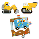 Djeco Construction Site Giant Floor Puzzle