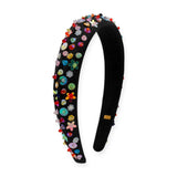 Bari Lynn Sequin Flower Headband