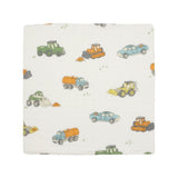 Little Unicorn Cotton Muslin Swaddle ~ Work Trucks