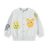 Molo Baby Brody Knit Cardigan & Sol Knit Pants Set ~ Wave Crest