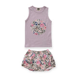Petite Hailey Baby Coco Tank & Bloomer Set ~ Roses/Purple/Pink