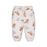 Mayoral Baby Boy Forest Animals Print Sweatshirt & Sweatpants Set ~ Tofu