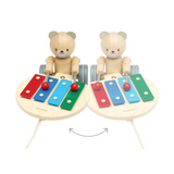 PlanToys Pull Along Musical Bear