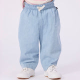 Petit Bateau Baby Chambray Pants ~ Blue