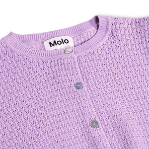 Molo Georgina Cardigan 7-12 ~ Crocus Petal