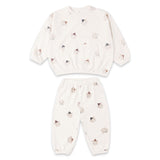 Rylee + Cru Baby Relaxed Top & Joggers Set ~ Winter Bears/Natural