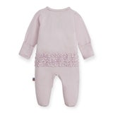Magnetic Me Modal Ruffle Footie ~ Grape Ice