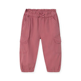 Mayoral Baby Girl Cargo Joggers ~ Blush