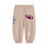 Molo Baby Breeze Knit Cardigan & Sol Pants Set ~ Fuzz Ball Sandy