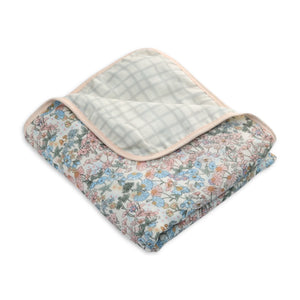 Loulou Lollipop Muslin Quilt Blanket ~ English Garden