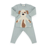 Oh Baby! Large Puppy 2pc Set ~ Sea/Natural