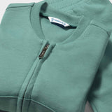 Mayoral Baby Girl Zip Sweatshirt, Tee & Joggers Set ~ Emerald