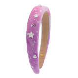 Bari Lynn Padded Plush Star Charm Headband