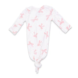Angel Dear Knotted Ribbed Gown & Headband Set ~ Pretty Bows