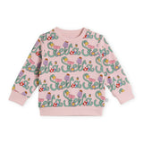 Stella McCartney Baby Girl Stella Lettering Sweatshirt & Shorts Set ~ Pink Multi